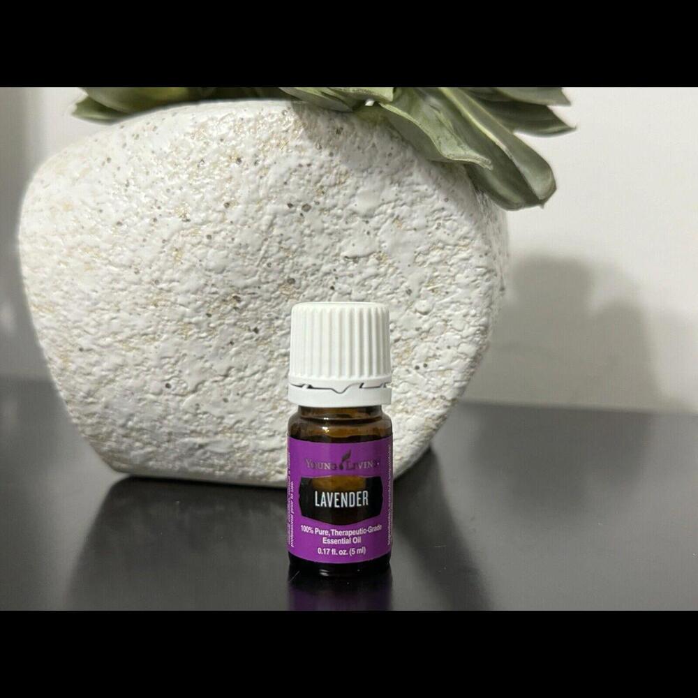 Young Living LAVENDER Essential Oil 5ml - 100% Pure Therapeutic Grade, Free Ship
